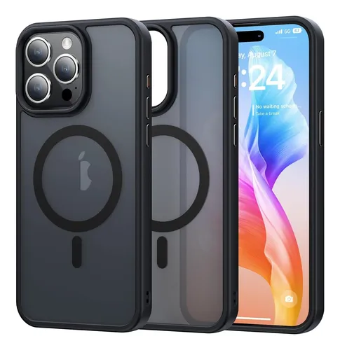 comprar Carcasa Mate Para iPhone (varios) Funda Magnética Traslucida