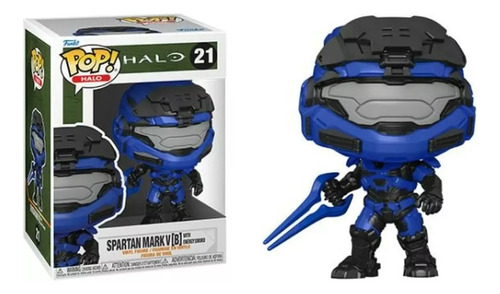Funko Pop Halo Spartan Mark V B With Energy Sword 21