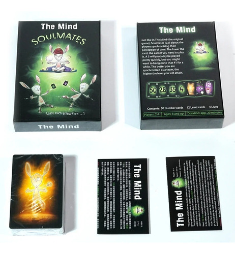 Juego De Cartas The Mind Soulmates For Festa Puzzle Ak