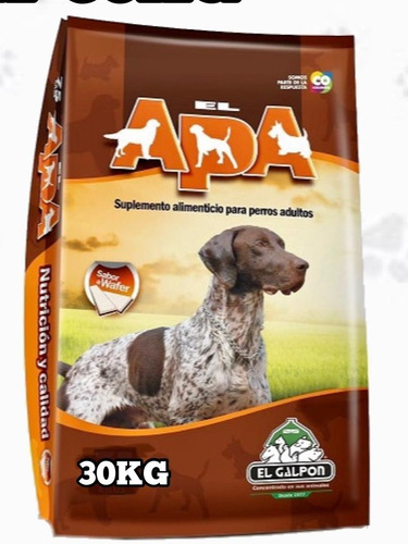 Alimento Para Perro Apa  30 Kg 