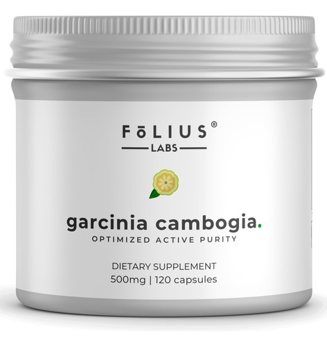 Folius Labs Suplemento Puro De Extracto De Garcinia Cambogi.
