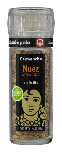 Nóz Moscada C/ Molinillo (moedor) Carmencita  55 G - Espanha