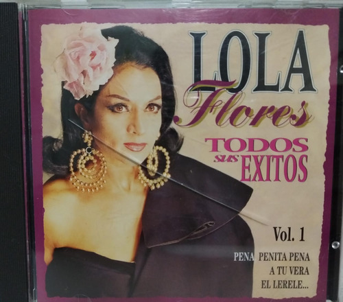 Lola Flores Todos Sus Exitos Volumen 1 Cd La Cueva Musical 