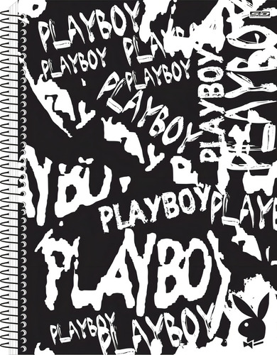 Cuaderno 15x1 Cubierta Dura Playboy Masculino 300f C/2