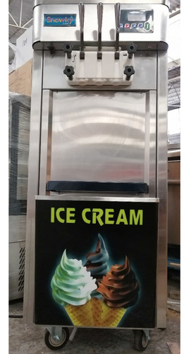 Maquina De Helado Suave A Piso 2sabores Migsa Bql-825e-p/240