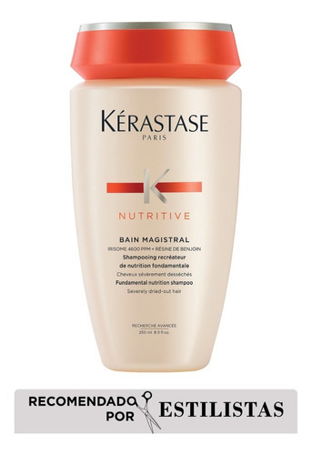Imagen 3 de 9 de Shampoo Kérastase Nutritive Bain Magistral en botella de 250mL por 1 unidad