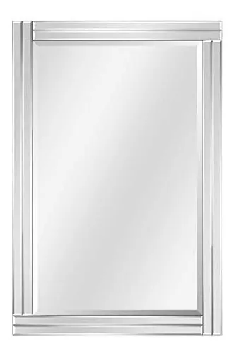 Empire Art Direct Espejo De Pared Rectangular Escalonado Mod