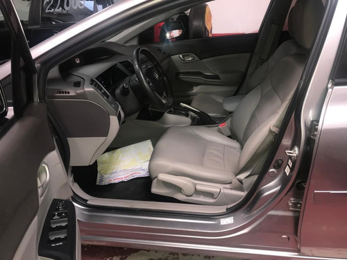 Honda Civic 2014 1.8 Lxs Flex Aut. 4p Prata 2014