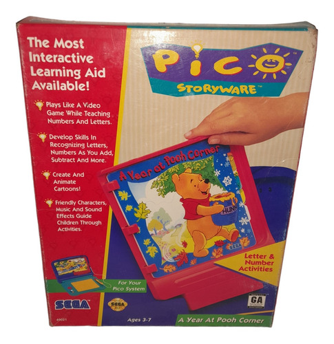 A Year At Pooh Corner Sega Pico En Caja +++ (Usado)