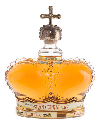 Caja De 6 Tequila Gran Corralejo Añejo 1 L