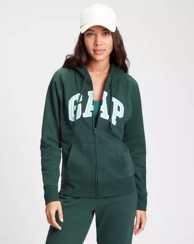 GAP - Sudadera De Mujer Con Logo Y Capucha