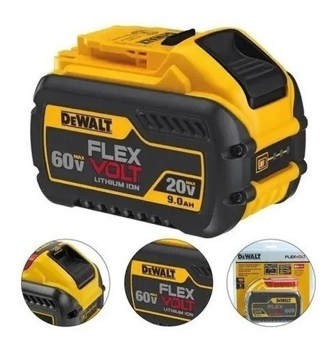 Bat Flexvolt Li-ion 9ah Dewalt  20v/60v  Dcb609- B3