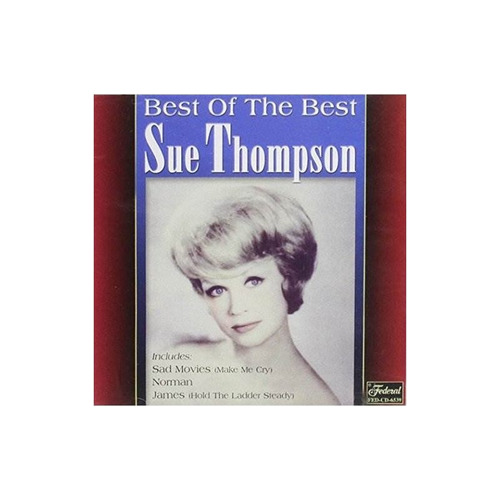 Thompson Sue Best Of The Best Usa Import Cd Nuevo
