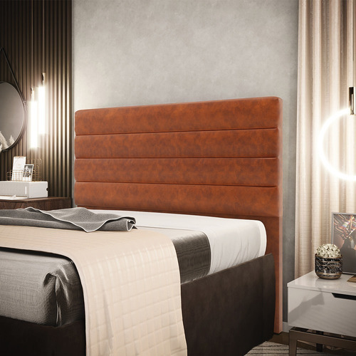 Cabeceira California Para Cama Box King 190 Cm Corano Cor Nozes