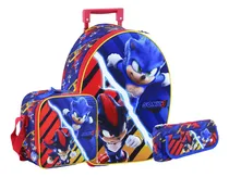 Comprar Set Sonic Ranger Maleta+lonchera+cartuchera Scool