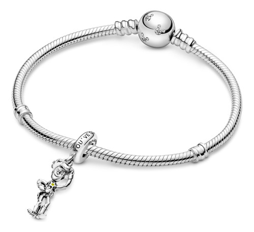 Charm Pandora Toy Story Woody Color Plateado