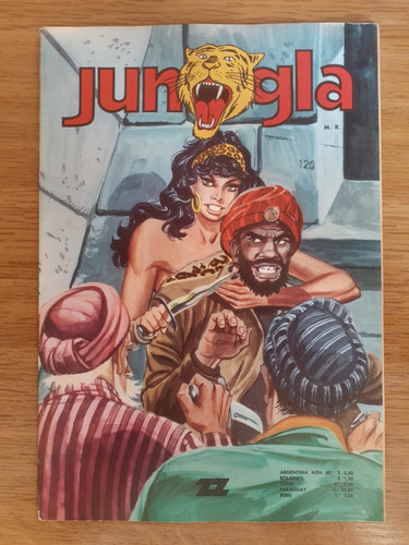 Cómic Jungla Año 3 Número 87 Editora Zig Zag 1970