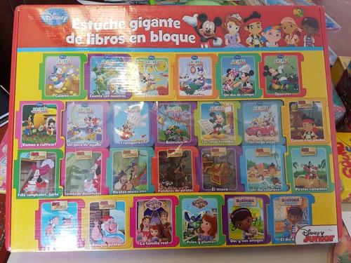 Estuche Gigante 26 Libros Disney Junior