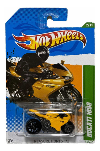 Hot Wheels 2012 Ducati 1098 52/247 Treasure Hunt 2/15