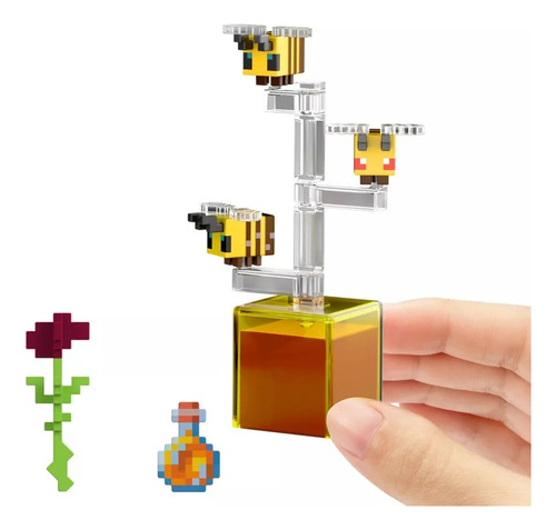 Abejas Minecraft Con Figuras Y Accesorios Gtp08