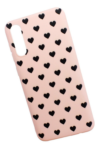 Funda Case Corazones Suave Flexible Para Galaxy A70