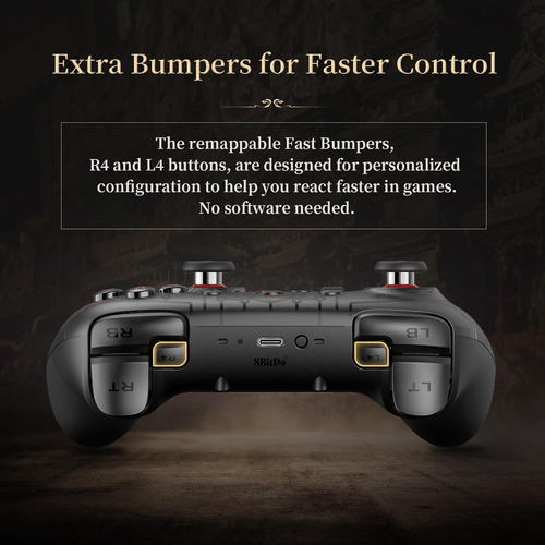 Controlador Inalámbrico 8bitdo Ultimate 2c Bluetooth Para Pc