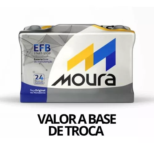 Moura EFB | Carros Start Stop | MF72LD Especialista Baterias