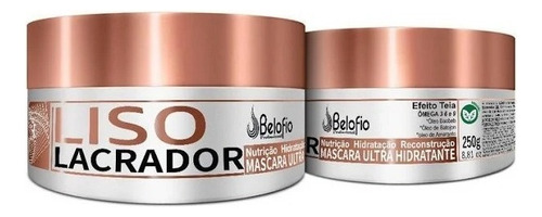 Belofio Liso Lacrador Máscara Ultra Hidratante 250g