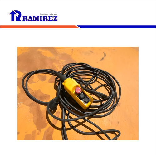 Plataforma Estatica 220v Capacidad: 2000kg Levante: 3600mm