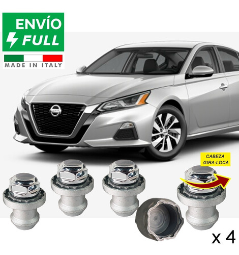 Tuercas De Seguridad Nissan Altima Advance 2017 Garatizadas