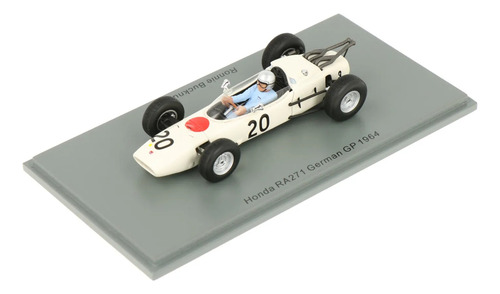 Miniatura Honda Ra271 + Ats Hs1 + Toleman Tg184 1/43 Spark Vermelho