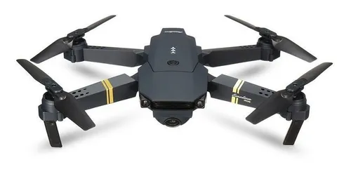 Mini drone PH Ventas X PRO E58 com c mera HD preto 2 baterias
