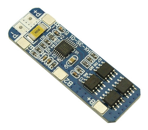 Imagen 4 de 4 de 2 Piezas Módulo Controlador Carga Bms 3s 12v 10a Balanceador