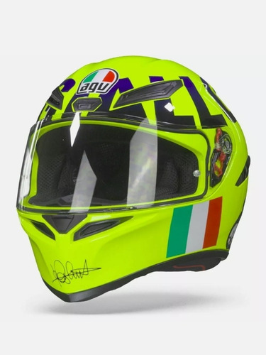 Casco Vr46 Valentino Rossi 46 Moto Motocicleta Pista Gp 