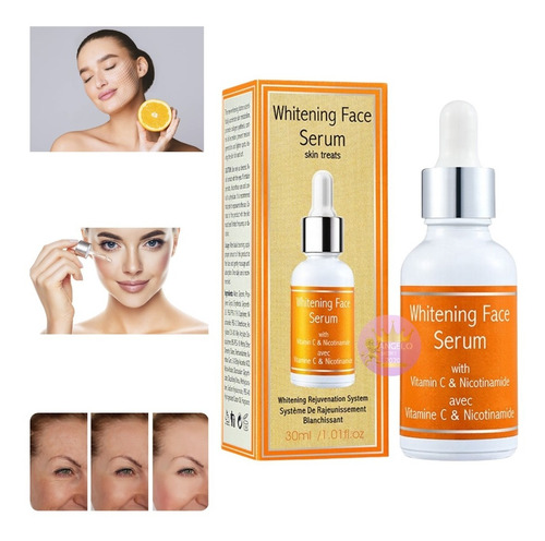 Serum Facial Antienvejecimiento Y Blanqueador De Vitamina C