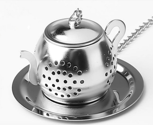 Infusor De Té De Acero Inoxidable En Forma De Tetera