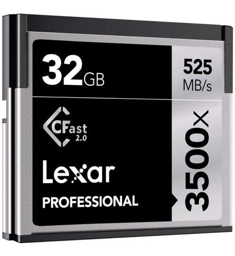 Lexar Professional 32gb 3500x Cfast 2.0 Cartão Memória C/