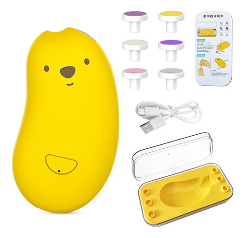 Limadora Eléctrica Para Limas De Uñas Para Bebés, Segura, Ca