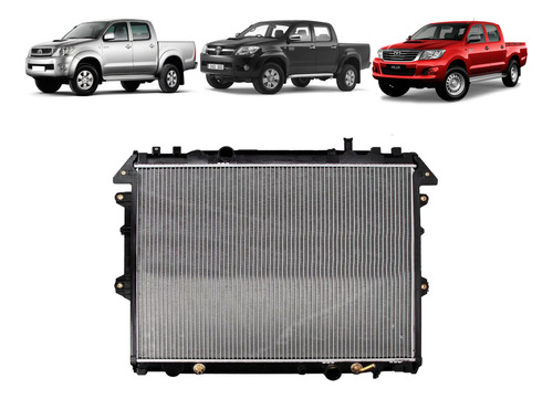 Radiador Toyota Hilux 2011 2012 2013 2.5 Caja Automatica