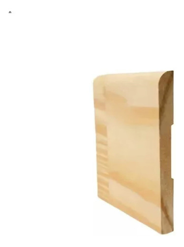 Zocalo Madera Pino Clear 9 X 58mm X 3050 Mm-sin Nudos- Ms Marrón Claro