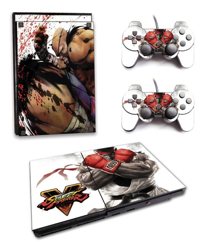 Skin Personalizado Para Ps2 Super Slim (0037)