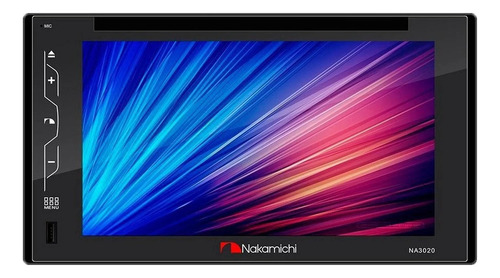 Autoestereo 6.2 PLG Nakamichi Na3020 Mirrorlink Usb Dvd Usb Color Negro