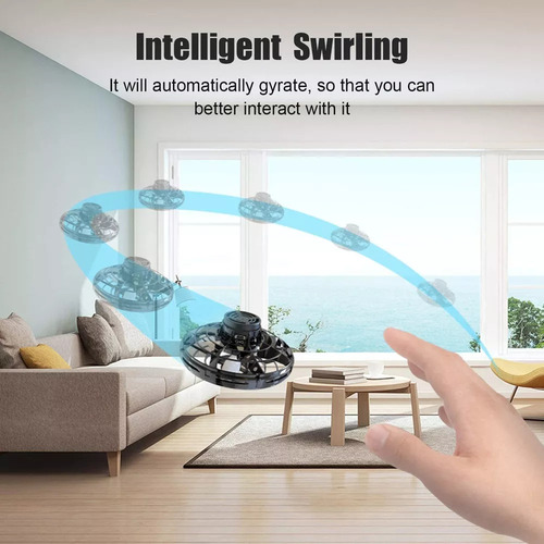 Mini Drone Flying Ball Luz Led Intermitente Para Ni~nas Y Ni