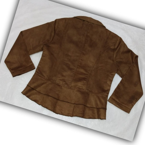 Jaqueta Em Suede Feminina Marca Spasu