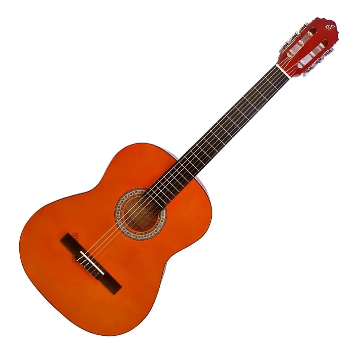 Violão Clássico Giannini N-14 Natural Tampo Sabina Verniz Brilhante Com Cordas De Nylon