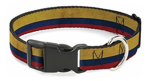 Cat Collar Breakaway Colombia Flag Distressed 8 To 12 Inches