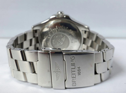 Breitling Superocean Automatico 42mm Todo Em Aço 12x S.juros