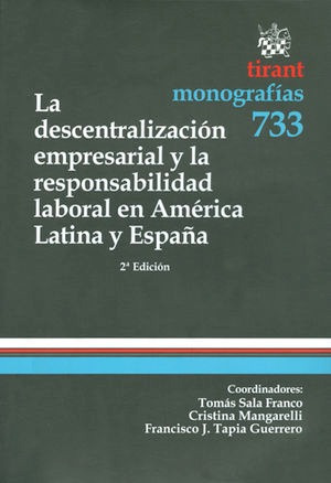 Libro Descentralización Empresarial Y La Responsabi Original