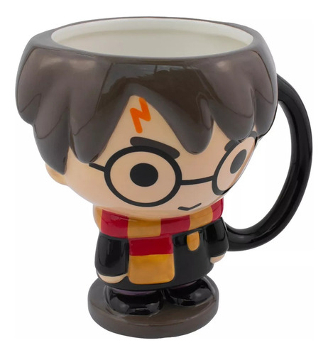 Taza Cerámica Cuerpo Completo Harry Potter Ideal Para Regalo