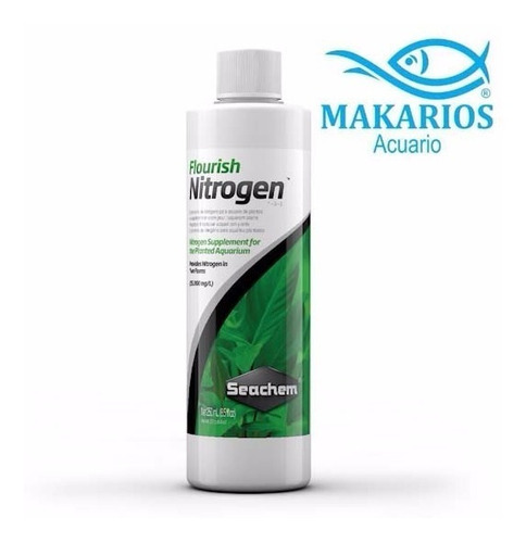 Imagen 1 de 2 de Seachem Flourish Nitrogen 250 Ml  Fertilizante Nitrogeno